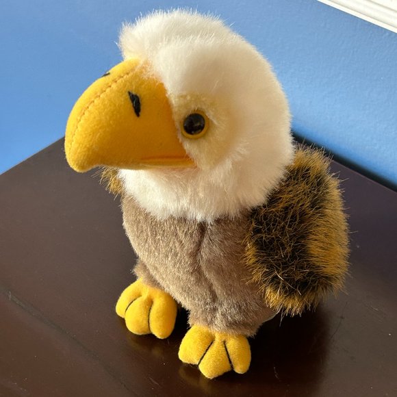 NWOT Vintage LOGO BEAR Eagle Plush Toy Stuffed Animal 1999 - Picture 4 of 11